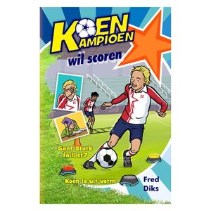 Uitgeverij Kluitman Koen Kampioen wil scoren