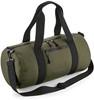 Atlantis BG284 Recycled Barrel Bag - Military-Green - 50 x 25 x 25 cm