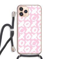 XOXO: iPhone 11 Pro Max Transparant Hoesje met koord