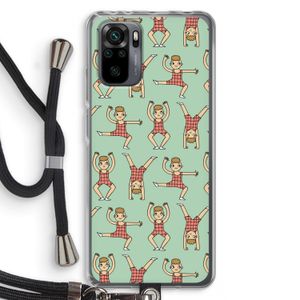Gymboys: Xiaomi Redmi Note 10 Pro Transparant Hoesje met koord