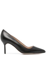 Manolo Blahnik escarpins Tora 70 mm en cuir - Noir