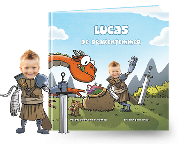 De Drakentemmer - gepersonaliseerd kinderboek met naam en foto
