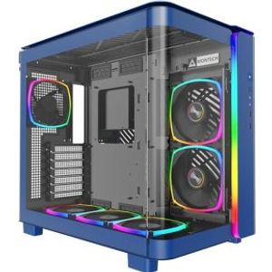 Montech KING 95 PRO Midi-Tower Tempered Glass ARGB Blauw