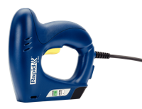 Rapid Elektrische Tacker E-Tac | Incl. 300 Nieten 140/8 + 300 Nieten 140/12 + 300 Brads 8/15 - 5000576