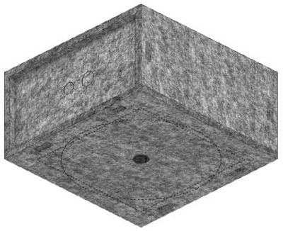 B-System: Secoboxx Plafond S - Grijs