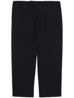 Rick Owens pantalon court en laine - Noir - thumbnail