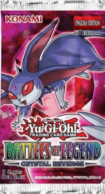 Yu-Gi-Oh! TCG Battles of Legend Crystal Revenge Booster