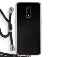 Musketon Halftone: OnePlus 7 Transparant Hoesje met koord