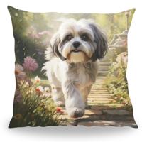 Kussen - Huisdier Portret - Shih tzu 1 - Pillow Buddies Kussen - Huisdier Portret - Shih tzu 1 - Pillow Buddies