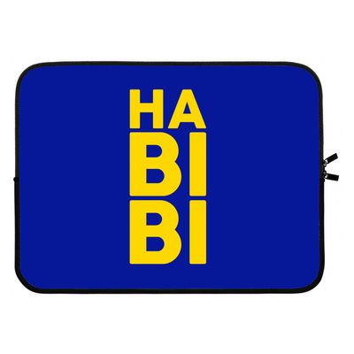 Habibi Blue: Laptop sleeve 15 inch