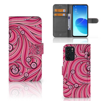 OPPO Reno6 5G Hoesje Swirl Pink