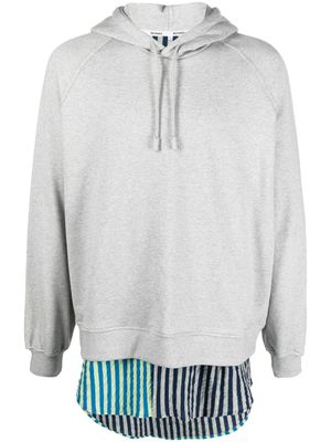 Sunnei hoodie à manches longues - Gris