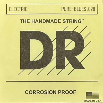 DR Strings PBS-028 Pure Blues Pure Nickel Losse Elektrische Snaar .028
