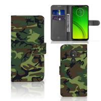 Motorola Moto G7 Power | Telefoon Hoesje | Army Dark