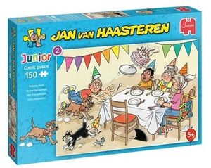 Verjaardagspartijtje - Jan van Haasteren Junior Puzzel 150 Stukjes