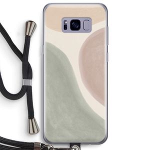 Geo #6: Samsung Galaxy S8 Plus Transparant Hoesje met koord