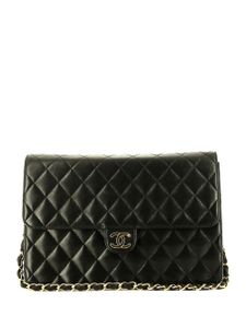 CHANEL Pre-Owned sac porté épaule matelassé Timeless (1996) - Noir