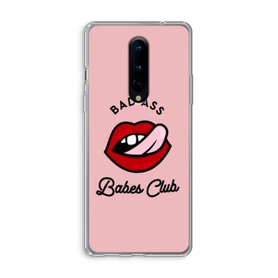 Badass Babes Club: OnePlus 8 Transparant Hoesje