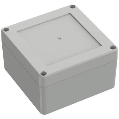 TRU COMPONENTS TC-10860512 Universele behuizing 105 x 105 x 60.10 Polycarbonaat Lichtgrijs 1 stuk(s)