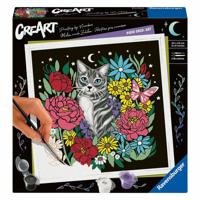Ravensburger Creart pixie cold schilderen op nummer - kat