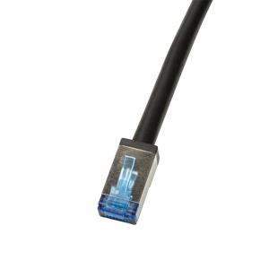 LogiLink CQ7123S netwerkkabel 30 m Cat6a S/FTP (S-STP) Zwart