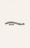 Onderhoudsboekje Auto (Paperback)