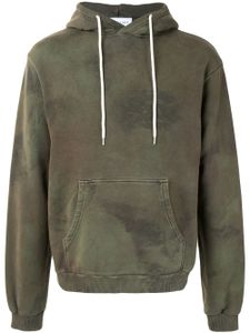 John Elliott hoodie à imprimé tie dye - Vert