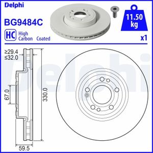 Remschijf BG9484C