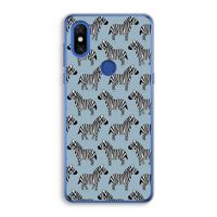 Zebra: Xiaomi Mi Mix 3 Transparant Hoesje