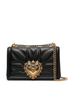 Dolce & Gabbana sac à bandoulière Devotion médium - Noir