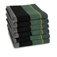 DDDDD keukendoek Rico - 50x55cm - Groen - 6 stuks