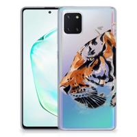 Smartphone hoesje Samsung Galaxy Note 10 Lite Watercolor Tiger