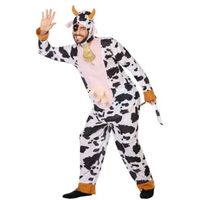 Dierenpak verkleed kostuum koe voor volwassenen - thumbnail