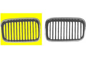 GRILL RECHTS vanaf 10/'96 (breedte 22,5CM) 0640516
