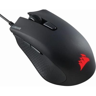 CORSAIR Optische Gamer Muis HARPOON RGB PRO FPS / MOBA - Verlicht RGB LED-achtergrondverlichting - 12000 DPI - Zwart (CH-9301111-EU)