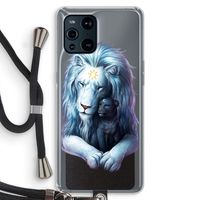 Child Of Light: Oppo Find X3 Transparant Hoesje met koord