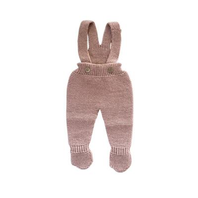 Babidu gebreid broekje oud roze