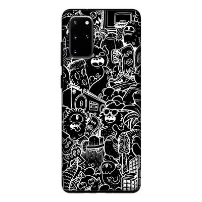 Vexx Black City : Samsung Galaxy S20 Plus Tough Case