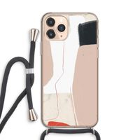 Lava: iPhone 11 Pro Transparant Hoesje met koord