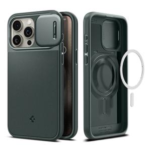 Spigen Optik Armor mobiele telefoon behuizingen 15,5 cm (6.1") Hoes Groen