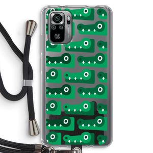 Crocs: Xiaomi Redmi Note 10S Transparant Hoesje met koord