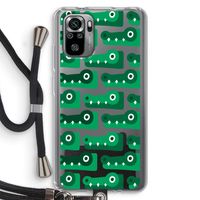Crocs: Xiaomi Redmi Note 10S Transparant Hoesje met koord