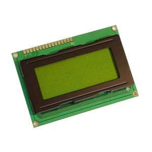 Display Elektronik LC-display Zwart Geel-groen (b x h x d) 87 x 60 x 13.5 mm DEM16481SYH-LY-CYR