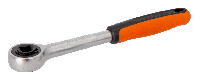 Bahco Omschakelbare ratel 1/2" met dubbele pal | 60 tanden 260 mm - 8195-R