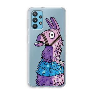 Lama: Samsung Galaxy A32 4G Transparant Hoesje