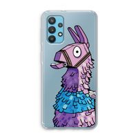 Lama: Samsung Galaxy A32 4G Transparant Hoesje