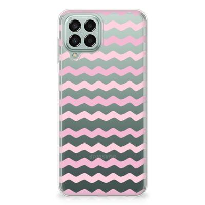 Samsung Galaxy M33 | TPU bumper | Waves Roze