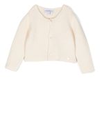 Emporio Armani Kids cardigan en maille à manches longues - Tons neutres