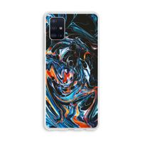 Black Unicorn: Galaxy A51 4G Transparant Hoesje