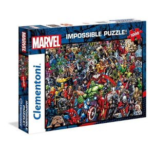 Clementoni legpuzzel Marvel Impossible Puzzle 1000 stukjes